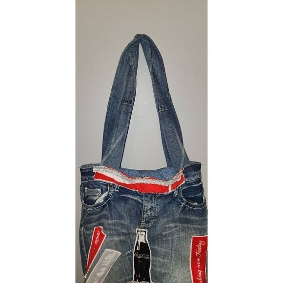 Denim Coca-Cola Tote   - Picture 3 of 7